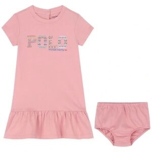 Ralph Lauren Kids logo-print T-shirt dress (size 6M)
